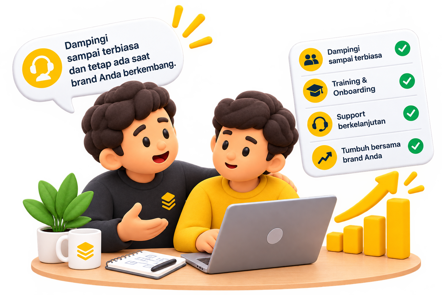 Dampingi sampai jalan